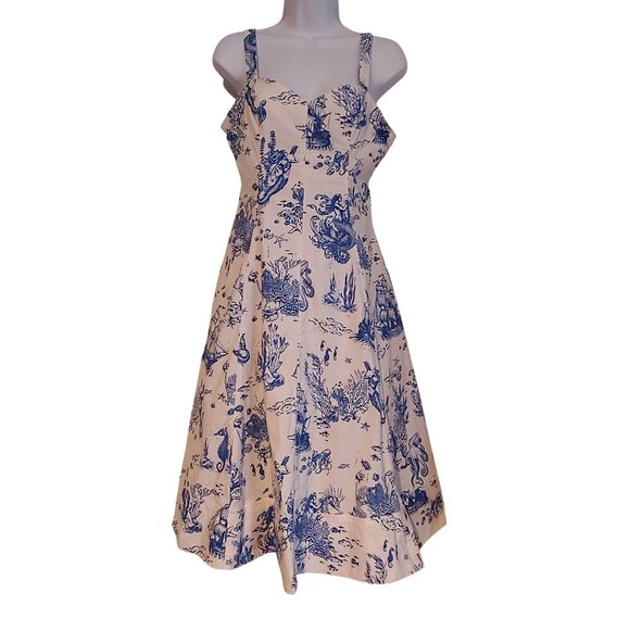 Avec Les Filles Anthropologie Mermaid Fantasy Resort Cruise Nautical Coastal 8 - Picture 2 of 15